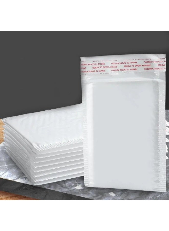 مجموعة من ٢٠ ظرفًا فقاعيًا أبيض، مقاوم للماء، ذاتي الإغلاق، مقاس الظرف ١٤ × ١٦ سم - Image 5